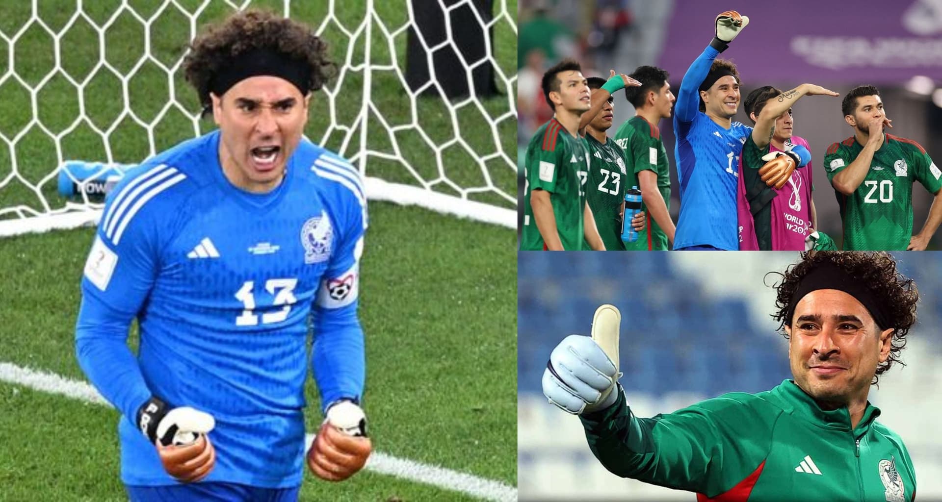 Guillermo Ochoa and the player he is calling for as a permanent fixture to face Argentina and advance to the round of 16
