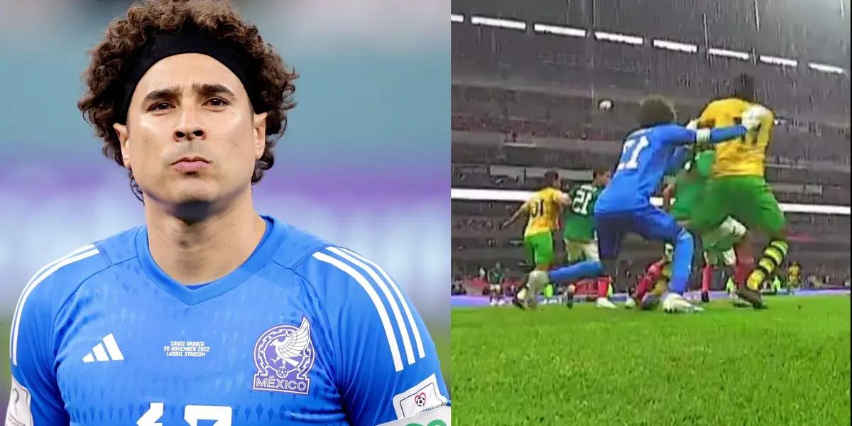 Guillermo Ochoa and what he exposed on social networks after he was booed at the Azteca stadium.