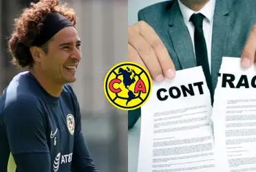Guillermo Ochoa did not sign his renewal and América has already lined up his replacement