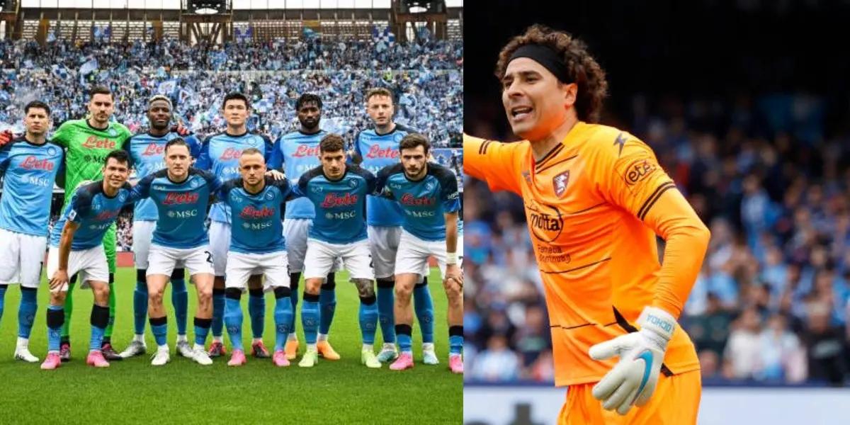 Guillermo Ochoa had a great match against Napoli in Serie A