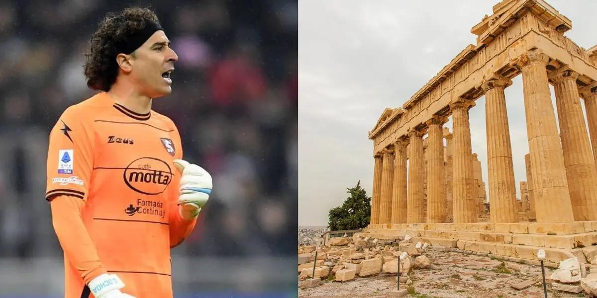 Guillermo Ochoa has an attractive offer in Greece for him to leave Salernitana