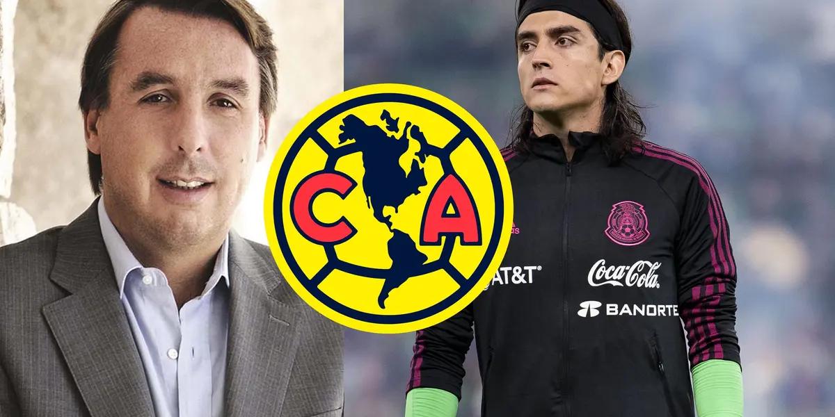 Guillermo Ochoa has not renewed his contract and Carlos Acevedo is one of Santiago Baños' options to replace him.