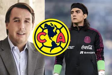 Guillermo Ochoa has not renewed his contract and Carlos Acevedo is one of Santiago Baños' options to replace him.