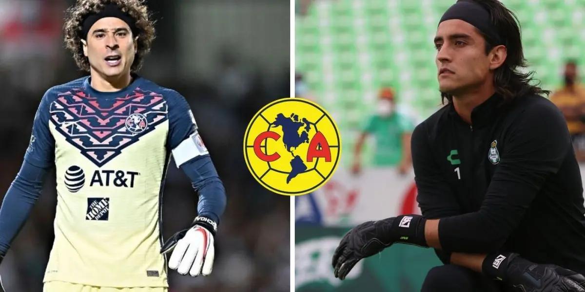 Guillermo Ochoa is clear that in order to renew his contract with América he must earn a good salary, Carlos Acevedo would not even earn a third of that.