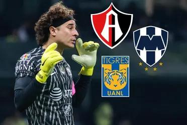 Guillermo Ochoa is not completely convinced about renewing his contract with América and now another Mexican team could be his new destination