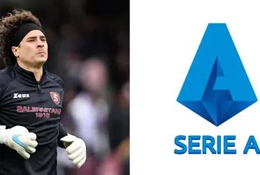 Guillermo Ochoa is playing his first season with Salernitana in Serie A