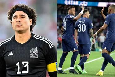 Guillermo Ochoa is the figurehead of the Mexican national team, he was sought by PSG at the time and the salary he could earn unlike Keylor Navas