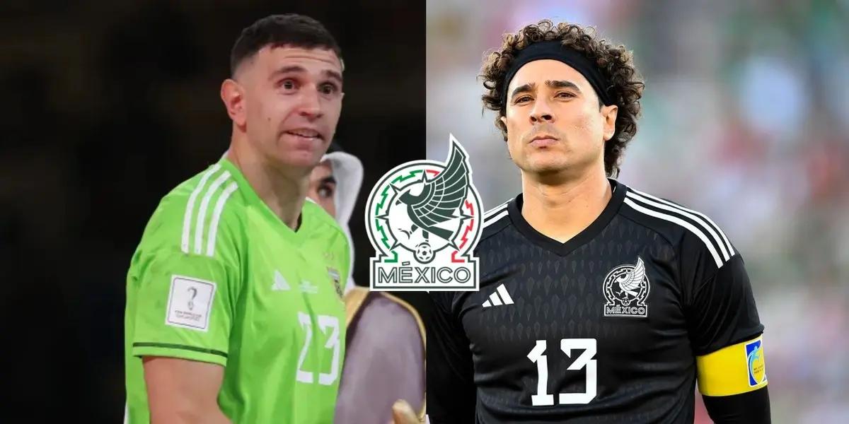 Guillermo Ochoa leaves for Europe and the position of Dibu Martinez