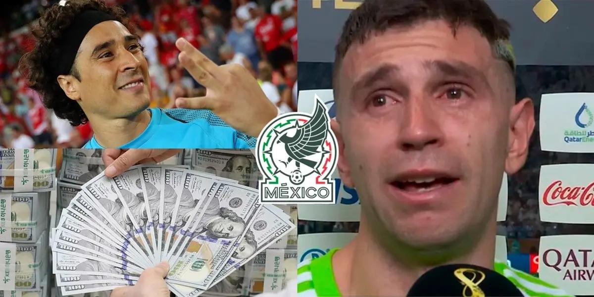 Guillermo Ochoa leaves for Salernitana and what he will earn as opposed to Dibu Martinez