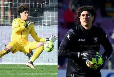 Guillermo Ochoa made his debut with Salernitana 2-1 loss to AC Milan