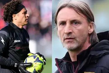 Guillermo Ochoa made his debut with Salernitana where he conceded two goals in less than 20 minutes to AC Milan