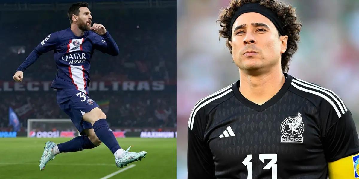 Guillermo Ochoa misses in the series against Toluca but this makes Messi to showcase the worst of his mistakes