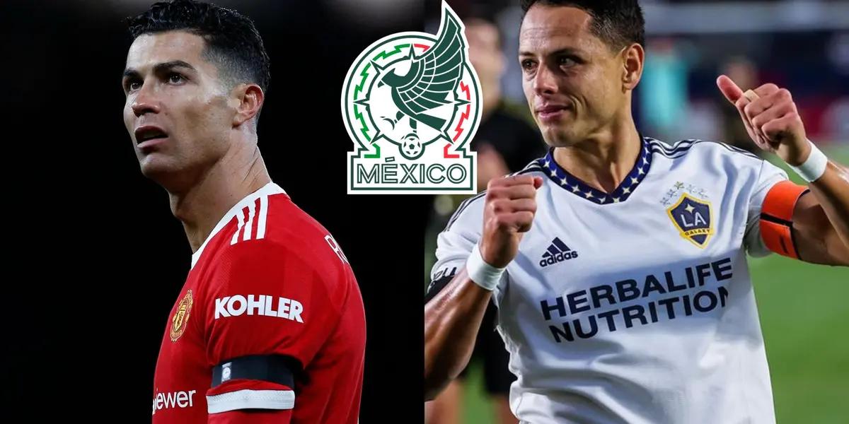 Guillermo Ochoa takes him out of the national team, but this is what Cristiano Ronaldo said about Javier Hernandez at the time.