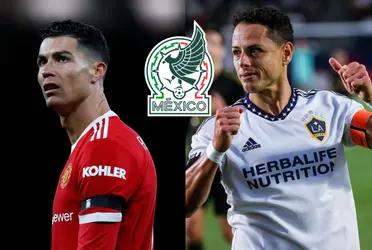 Guillermo Ochoa takes him out of the national team, but this is what Cristiano Ronaldo said about Javier Hernandez at the time.