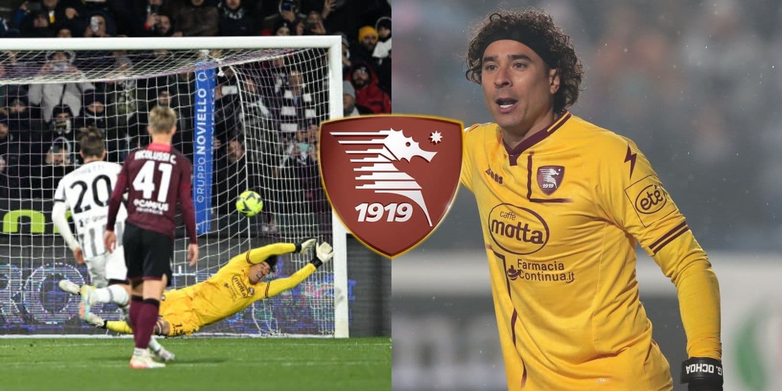 Guillermo Ochoa was beaten again, this time by Juventus and Salernitana could be in danger of relegation