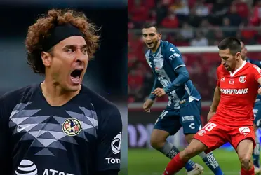 Guillermo Ochoa was one of those responsible for Club America's failure to reach the final and what he did as Pachuca beat Toluca was surprising.