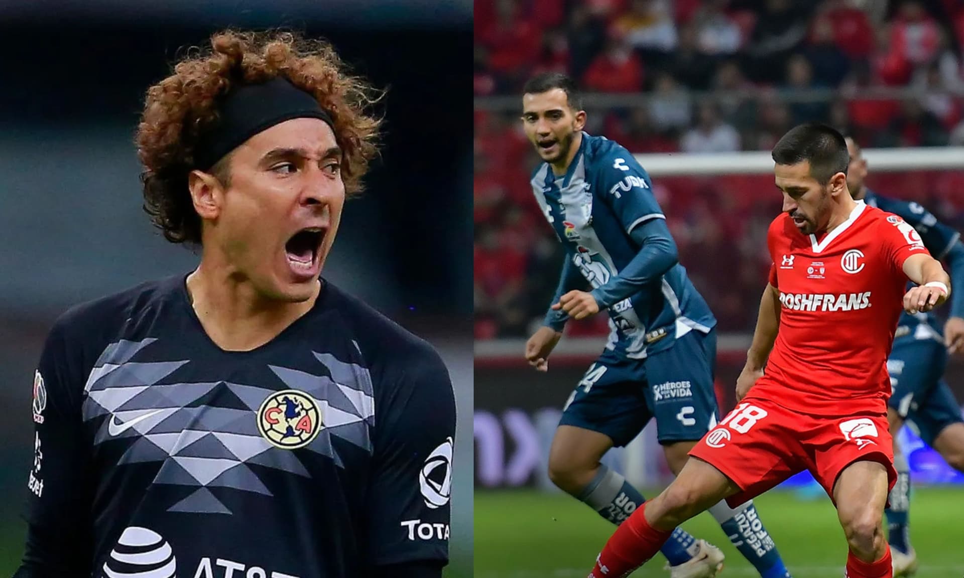 Guillermo Ochoa was one of those responsible for Club America's failure to reach the final and what he did as Pachuca beat Toluca was surprising.