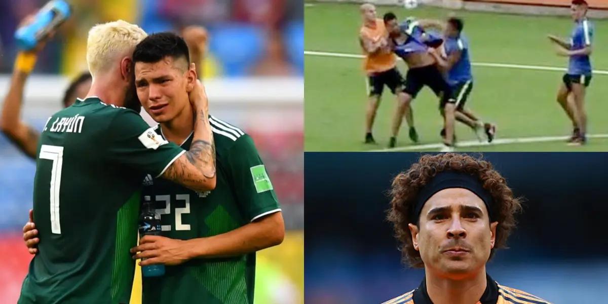 Guillermo Ochoa would break up the dressing room of El Tri. The issue would directly affect Hirving Lozano, who would complain to El Tri.