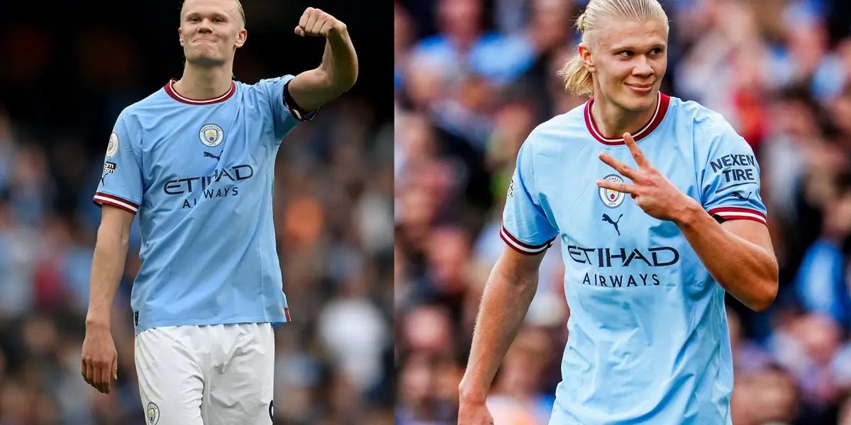 Haaland capped a superb performance in the Manchester derby and sent a message to fans