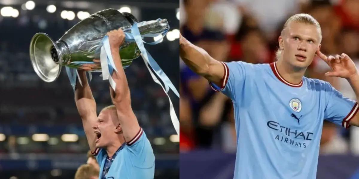 Haaland receives the worst news after winning the Champions League