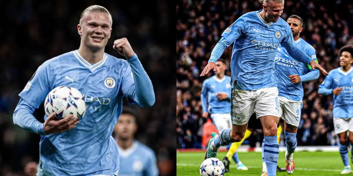 Haaland scores again for Manchester City