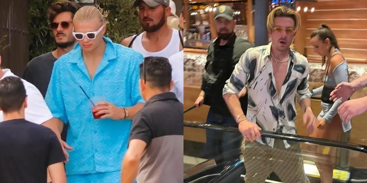Haaland went to Ibiza but toast more lazy time in Las Vegas