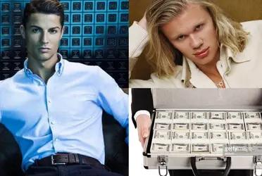 Haaland would earn money for this contract like Cristiano Ronaldo's