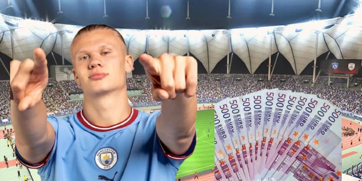 Haaland's decision for a 500 million offer from Saudi Arabia