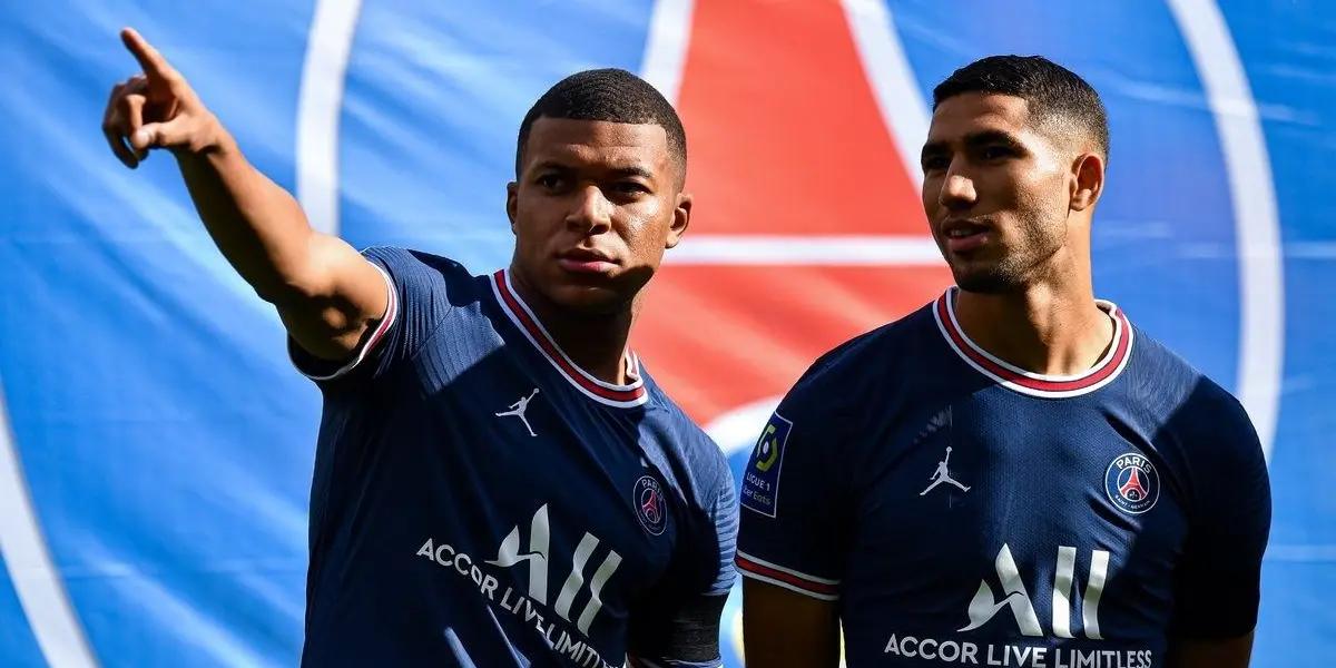 Hakimi mentioned that Donatello is happy at PSG and denied that he will leave in January.