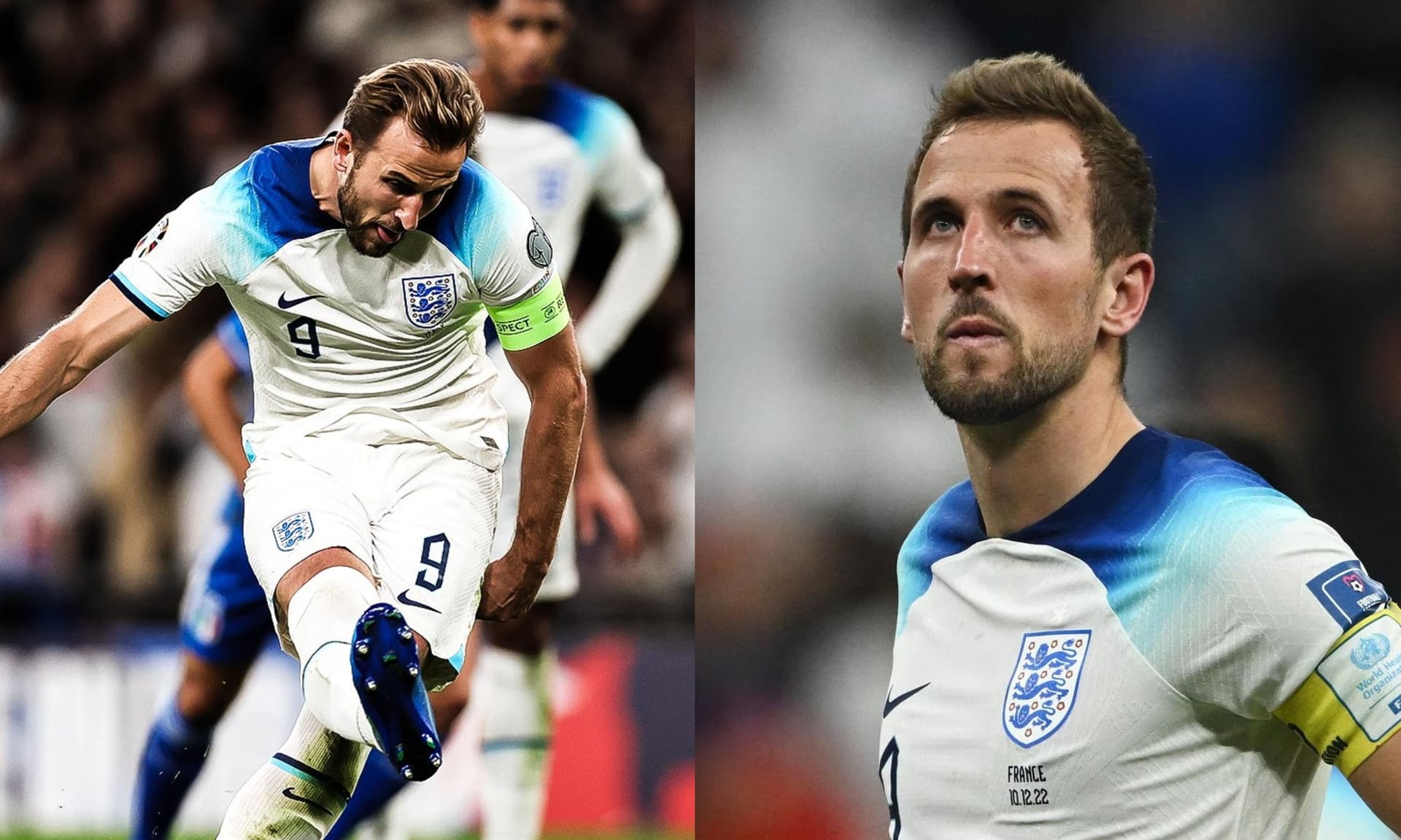 Harry Kane scored from the penalty spot against Italy and they tied for the moment