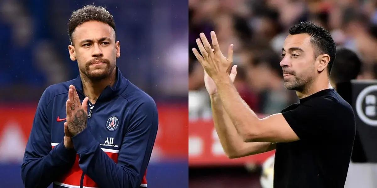 He almost left the club through the back door, now Xavi says he is at Neymar's level.