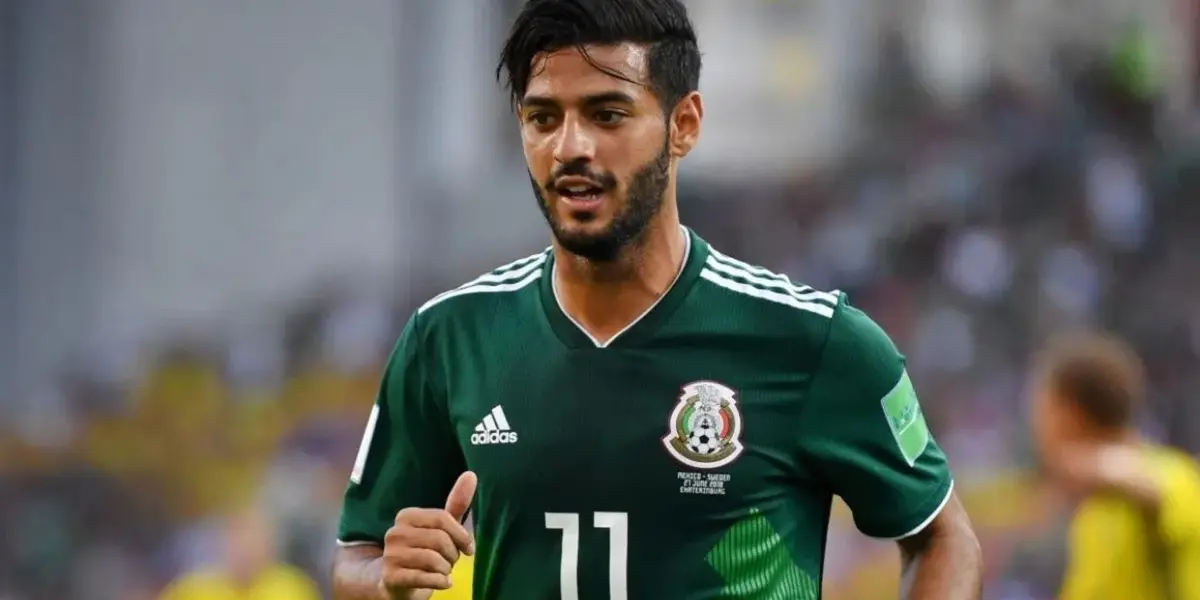 He announced his retirement from El Tri a month ago.