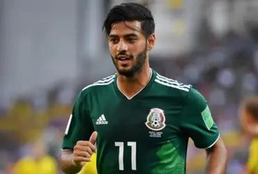 He announced his retirement from El Tri a month ago.