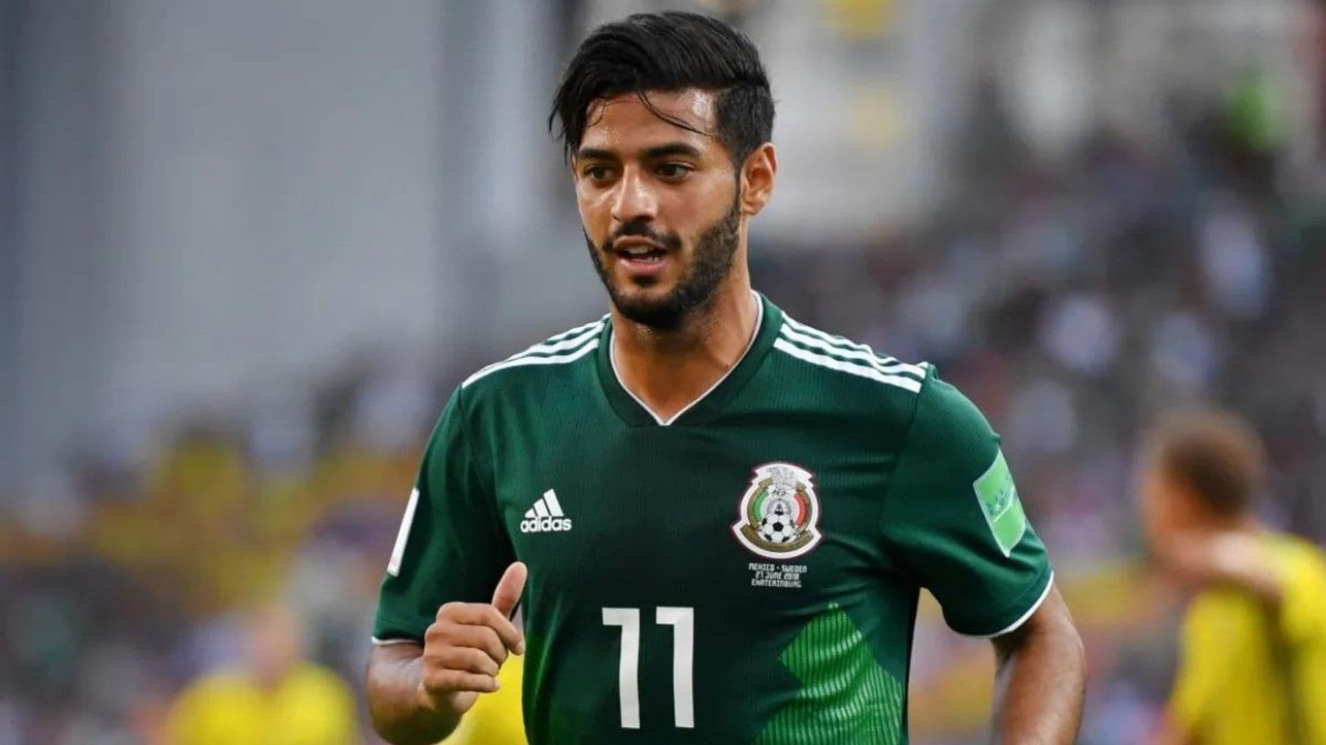 He announced his retirement from El Tri a month ago.