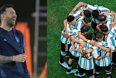 He barely registers a commitment with the Albiceleste, he has no space and would ask for an opportunity in a country that has also been world champion.