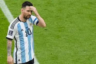 He does not enter Scaloni's consideration for the remainder of the tournament.