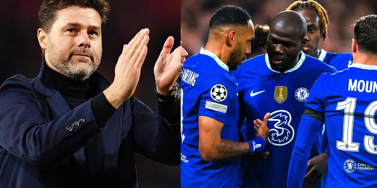 He had just arrived and Pochettino did not hesitate to dispense with a player almost immediately