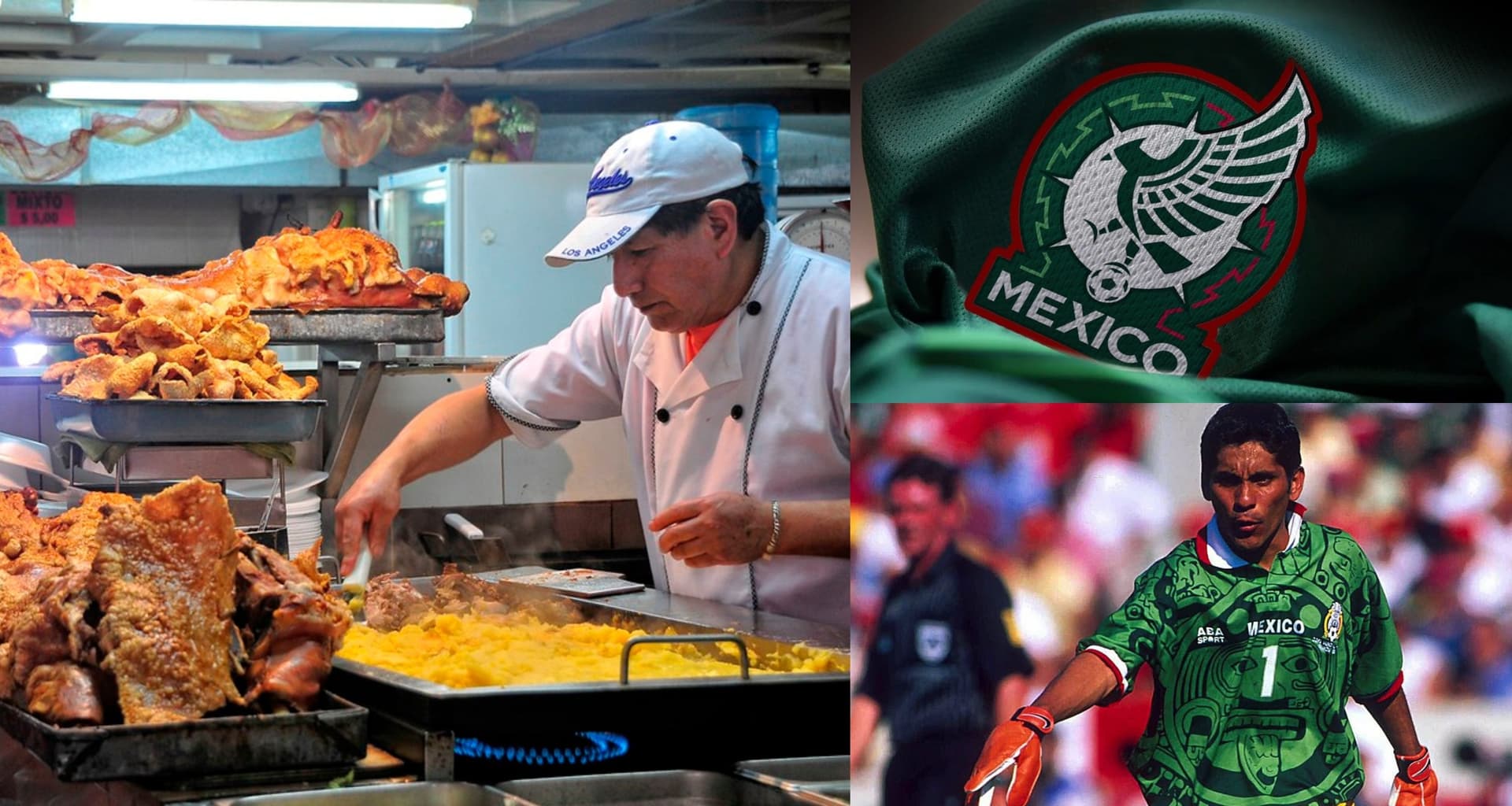 He had a stint with El Tri, humiliated Jorge Campos with a tunnel goal, but now he is dedicated to other activities, linked to the sale of food.