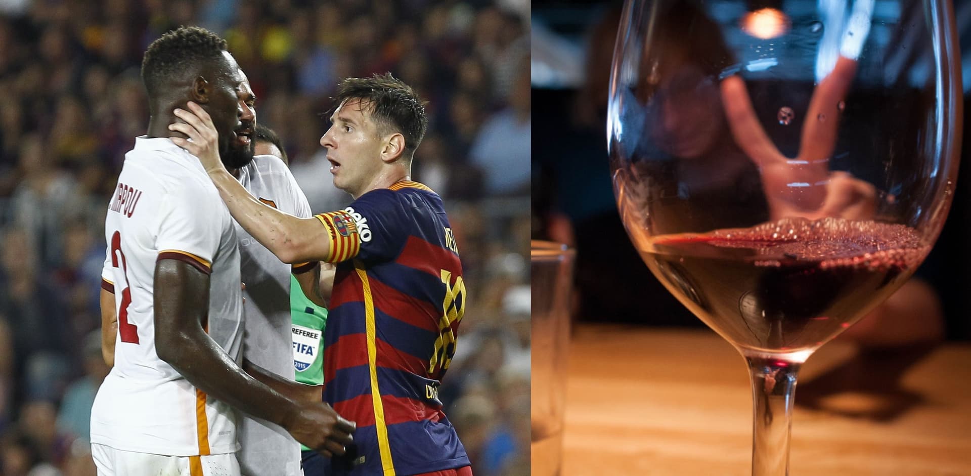 He had a strong episode with the world champion and now combines his activities in football with the sale of wine