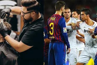 He had a very odd anecdote against Cristiano Ronaldo.