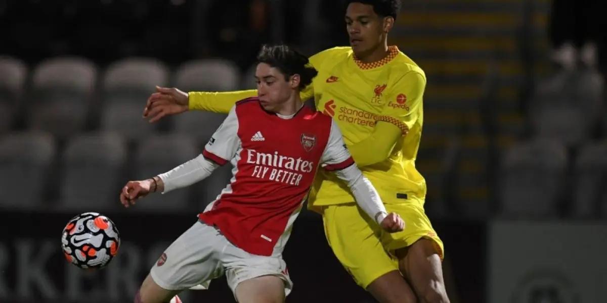 He has yet to debut with Arsenal senior squad.