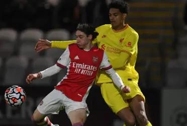 He has yet to debut with Arsenal senior squad.