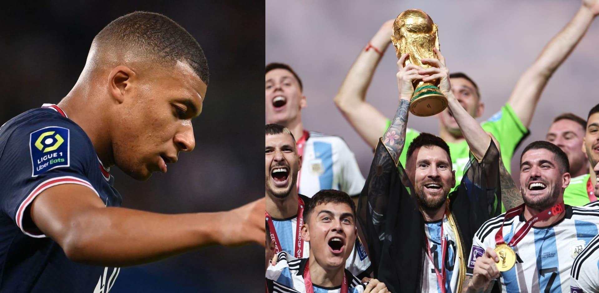 He held nothing back and spoke about the Argentine national team's title in the Middle East.