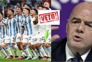 He is banned from the World Cup and it is official, in Argentina there is a surprise, he was in Argentina vs Mexico