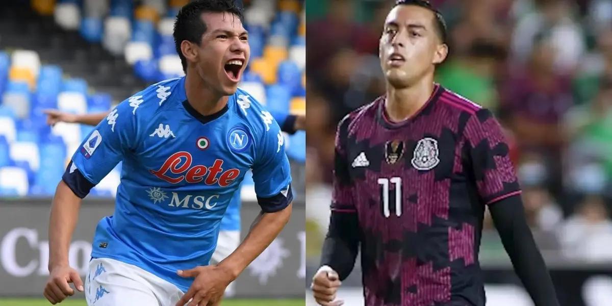 He is a friend of Rogelio Funes Mori and could leave because he is a member of El Tri's grid. Lozano feels uncomfortable