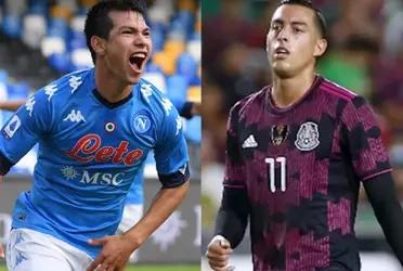 He is a friend of Rogelio Funes Mori and could leave because he is a member of El Tri's grid. Lozano feels uncomfortable