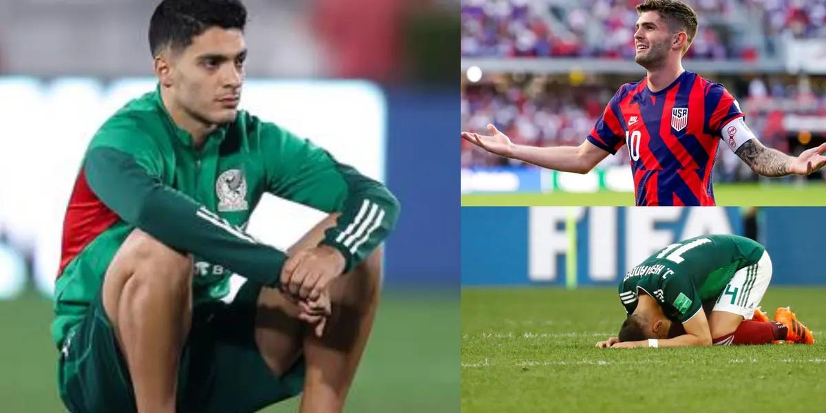 He is leaving El Tri, his chance is over, he knows that with Raúl Jiménez on the bench his future is in jeopardy.