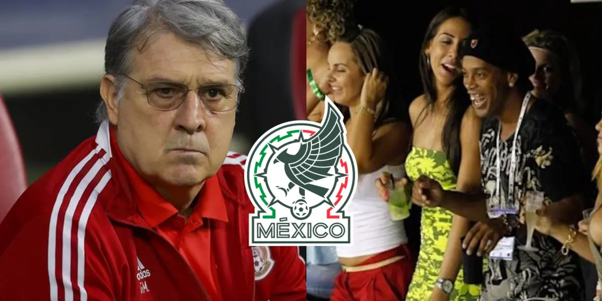 He is leaving the Mexican national team for good. At the time, he brought women to the training camp and would leave El Tri for good.  