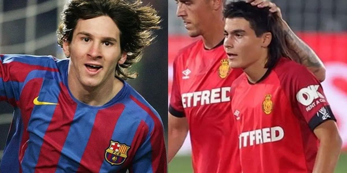 He is one of the best players in the world, they compare him with Lionel Messi, he is 16 years old and FC Barcelona would already be thinking about it to replace the real Messi.
