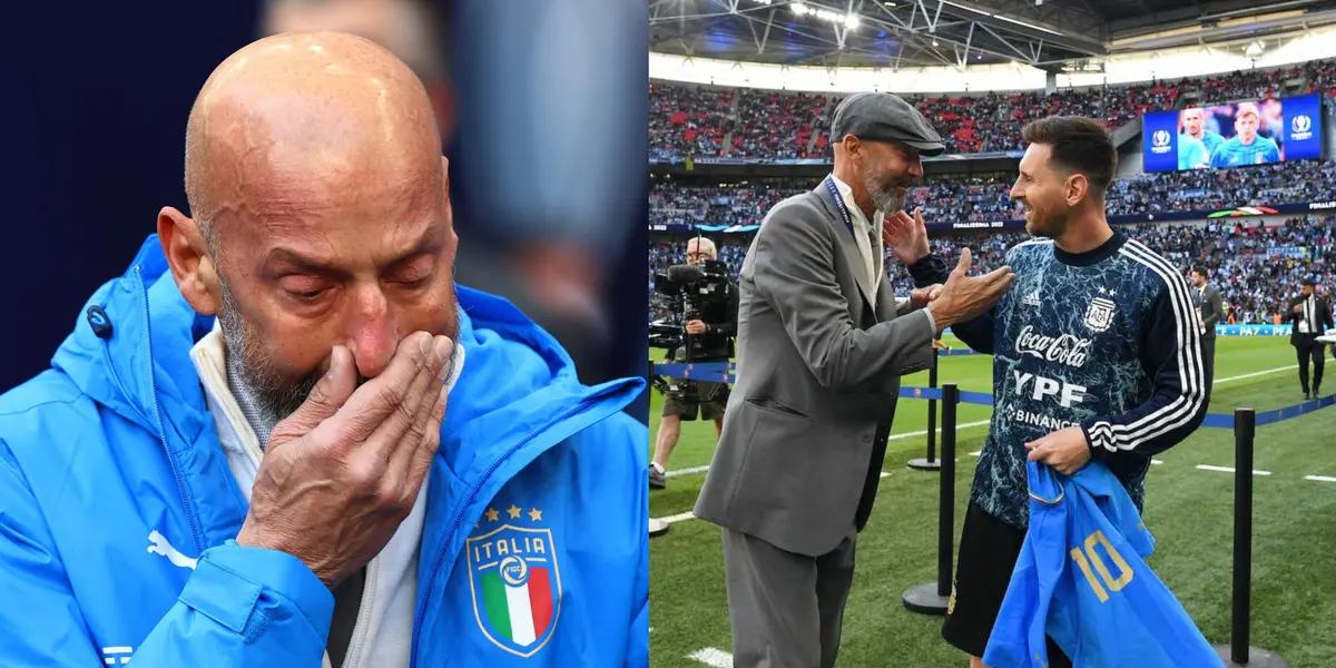 He is one of the best scorers in Italy, football is in mourning.